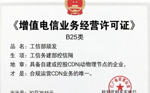 cdn牌照节点是什么，cdn牌照节点申请