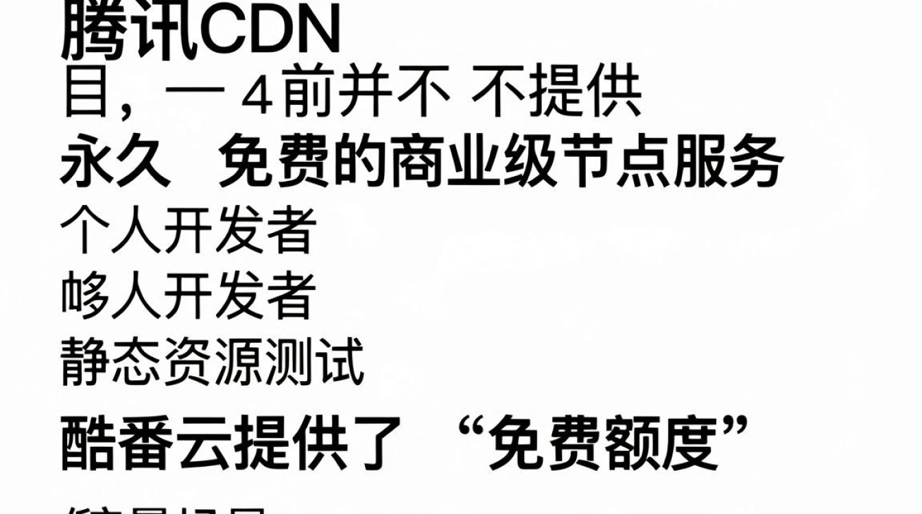 腾讯cdn 免费 腾讯cdn 免费
