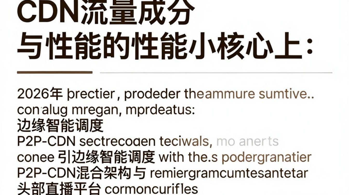 直播cdn流量 直播cdn流量