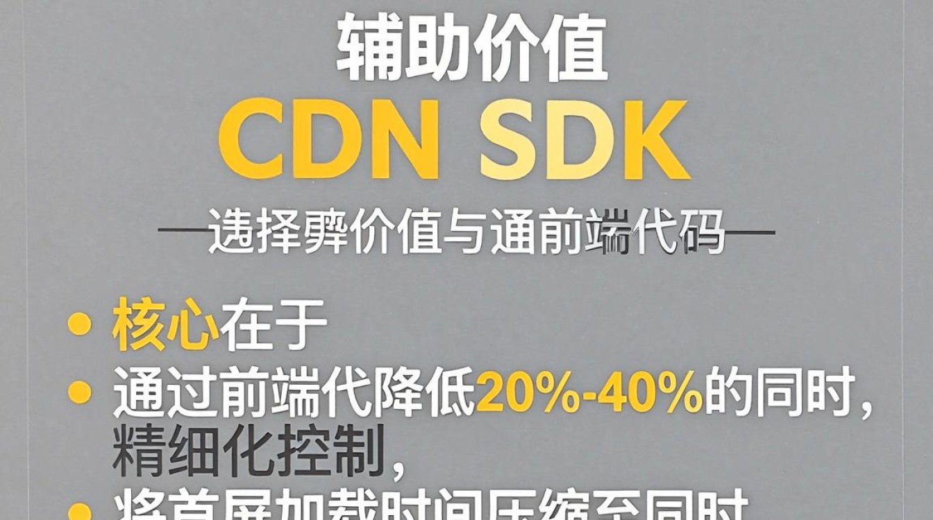 cdn sdk辅助 cdn sdk辅助
