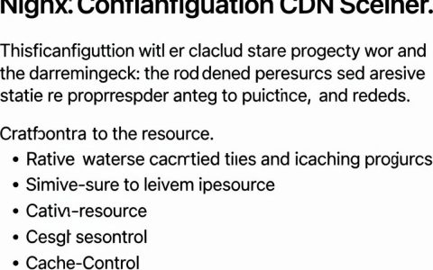 nginx怎么配置cdn加速，nginx配置cdn教程