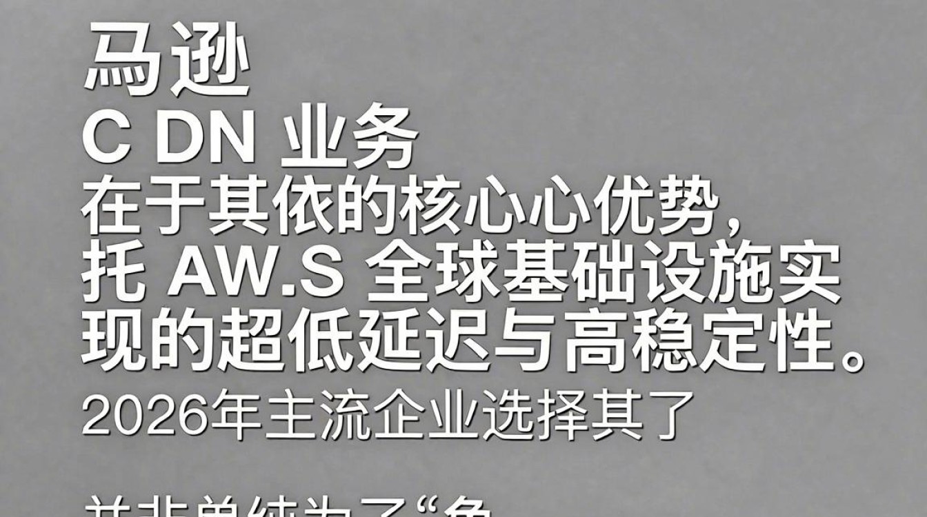 亚马逊cdn业务