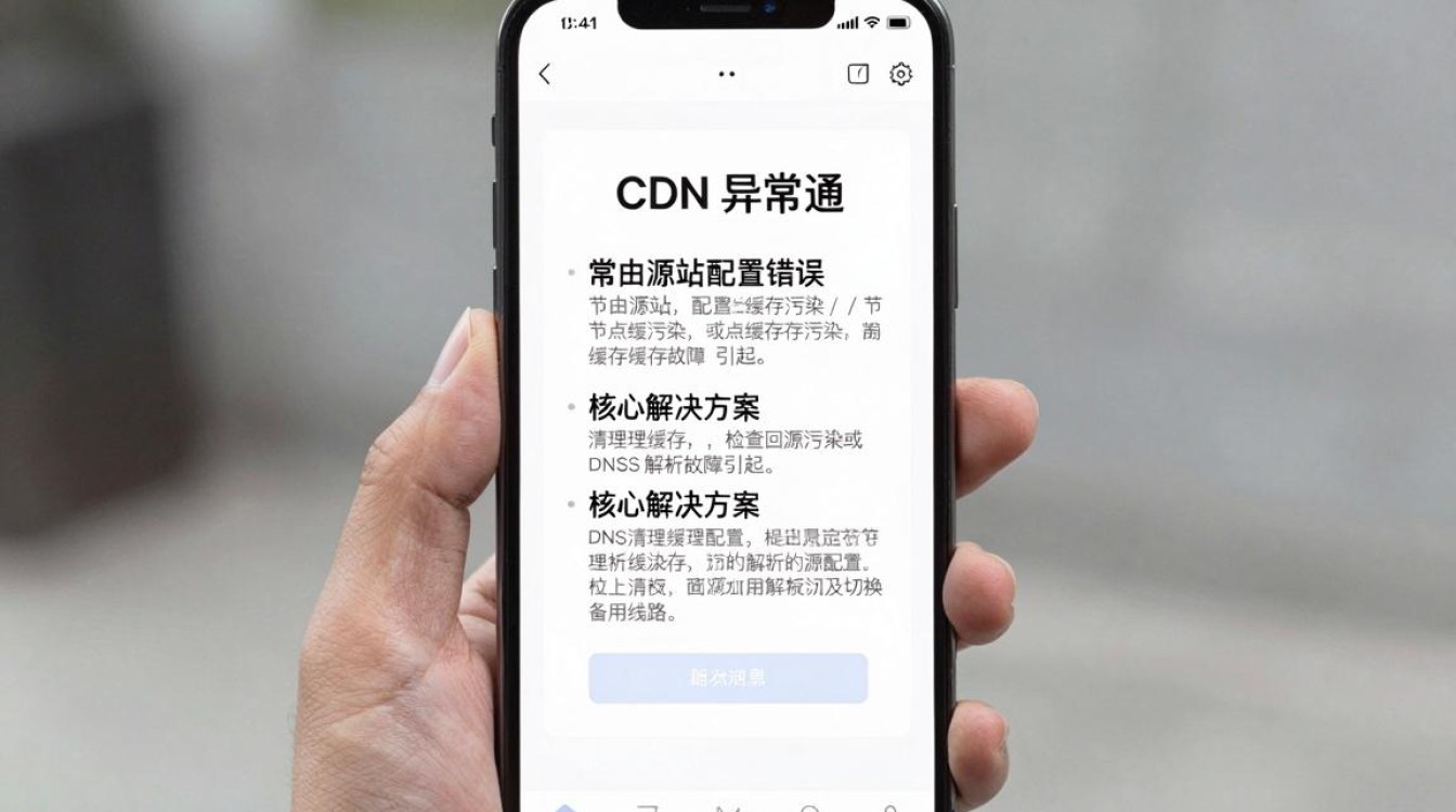 手机cdn异常 手机cdn异常