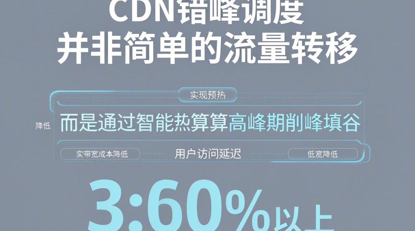 cdn 错峰 cdn 错峰