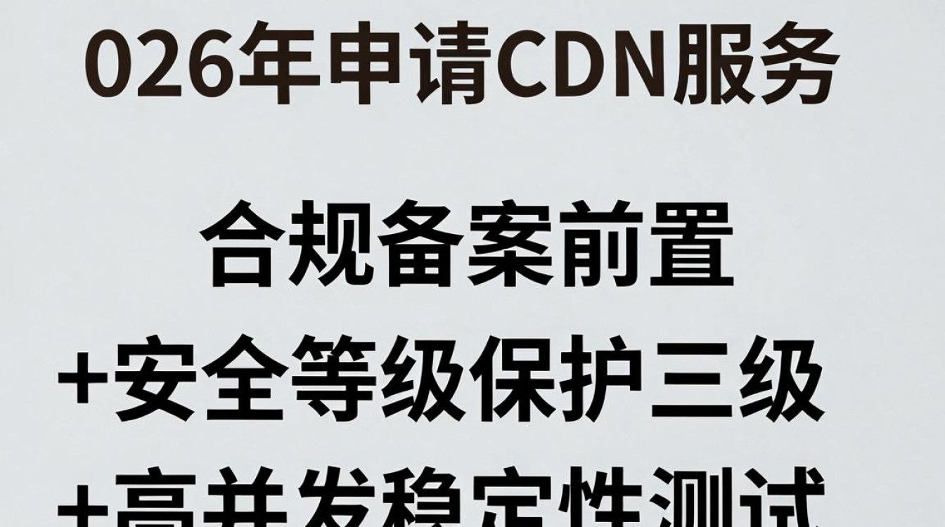 cdn申请标准 cdn申请标准