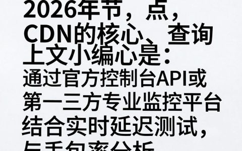 节点cdn查询，cdn节点查询是什么
