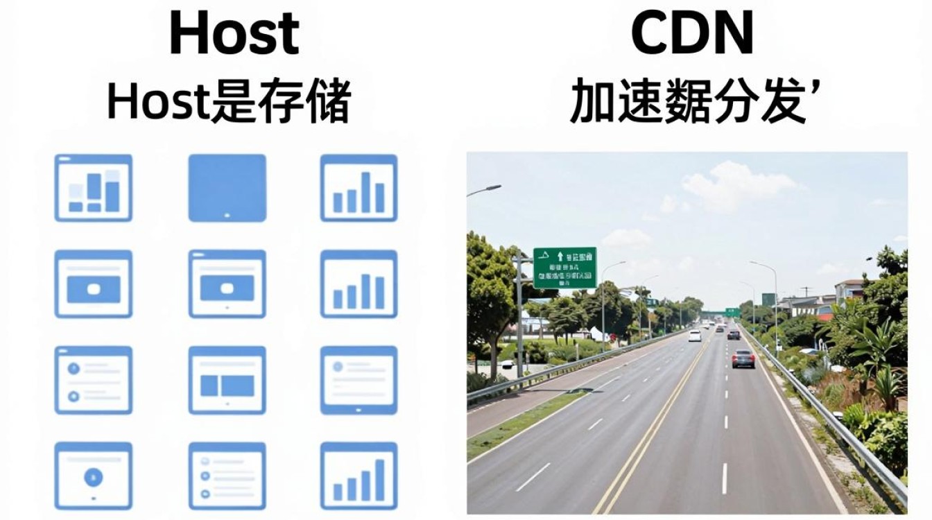 cdn和host