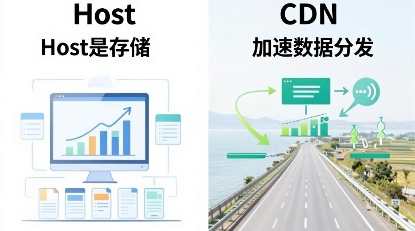 cdn和host