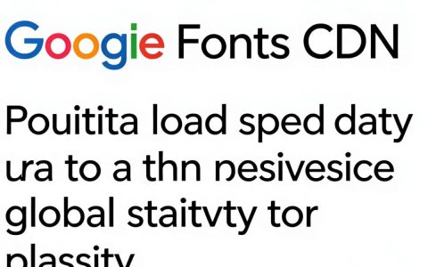 Google Fonts CDN加速慢怎么办，Google Fonts CDN