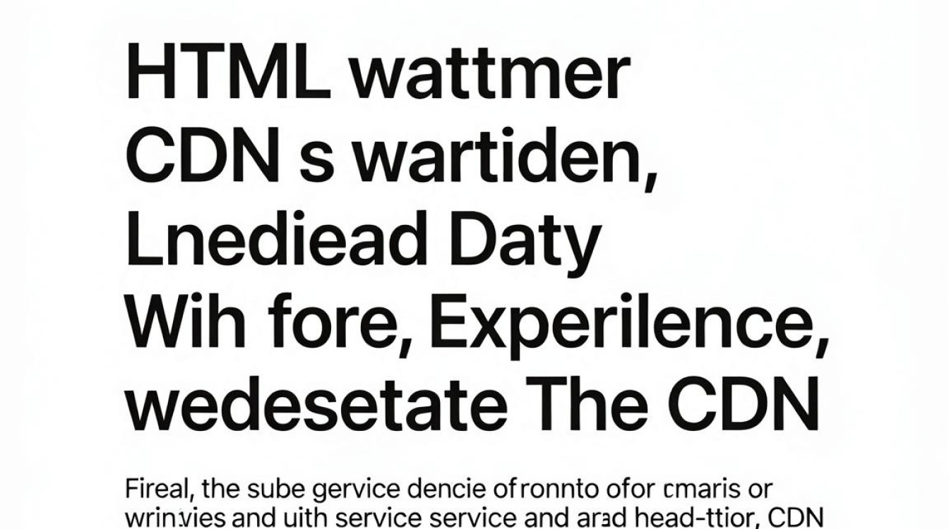 html引入cdn