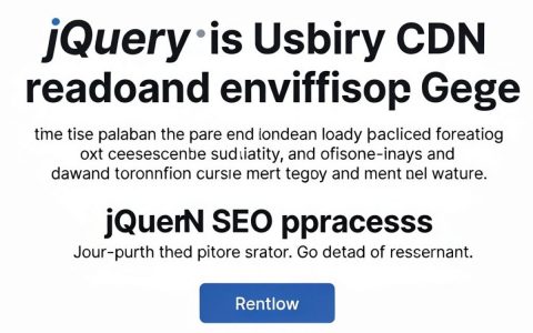 jquery cdn引用，jquery cdn地址