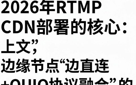 rtmp cdn部署怎么做，rtmp cdn部署