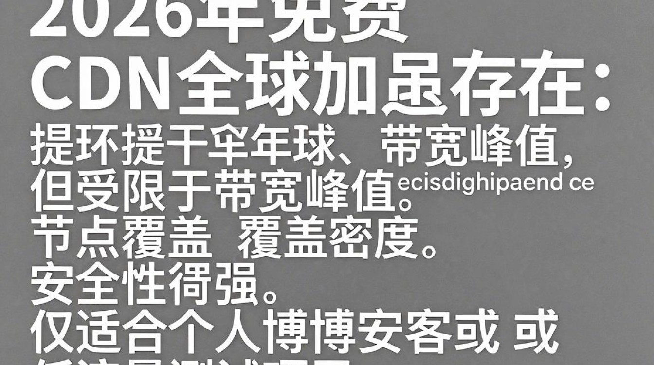 免费cdn 全球