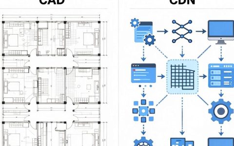 CAD与CDN区别是什么，CAD与CDN