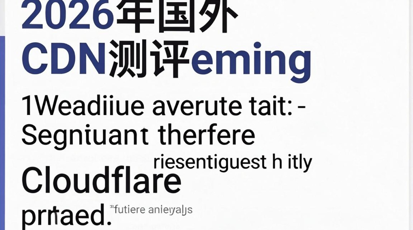 国外cdn测评 国外cdn测评