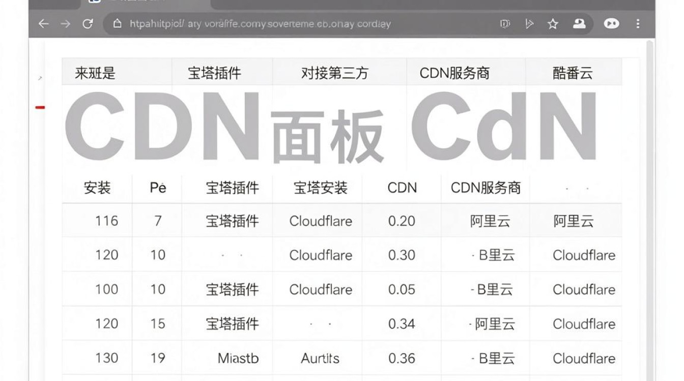 宝塔面板cdn 宝塔面板cdn