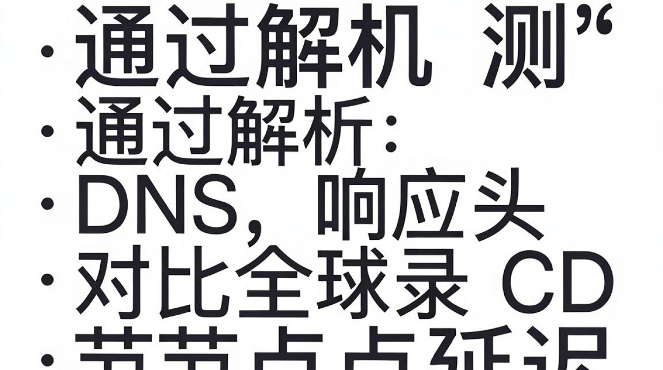 cdn域名检测 cdn域名检测