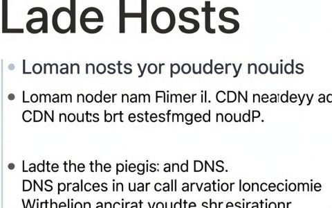 cdn修改hosts怎么设置，cdn配置hosts无效怎么办