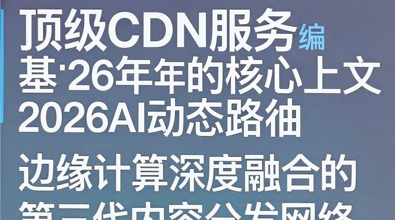 顶级cdn服务