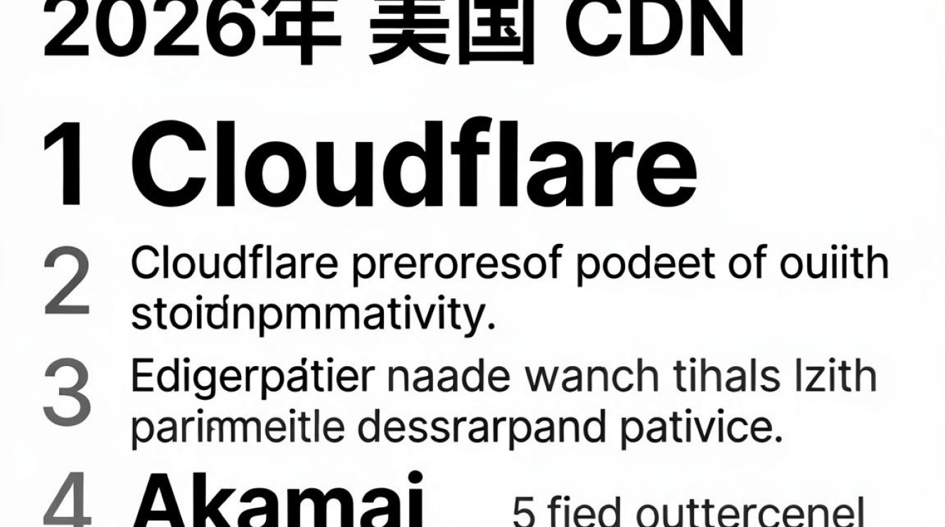 美国 cdn排名 美国 cdn排名