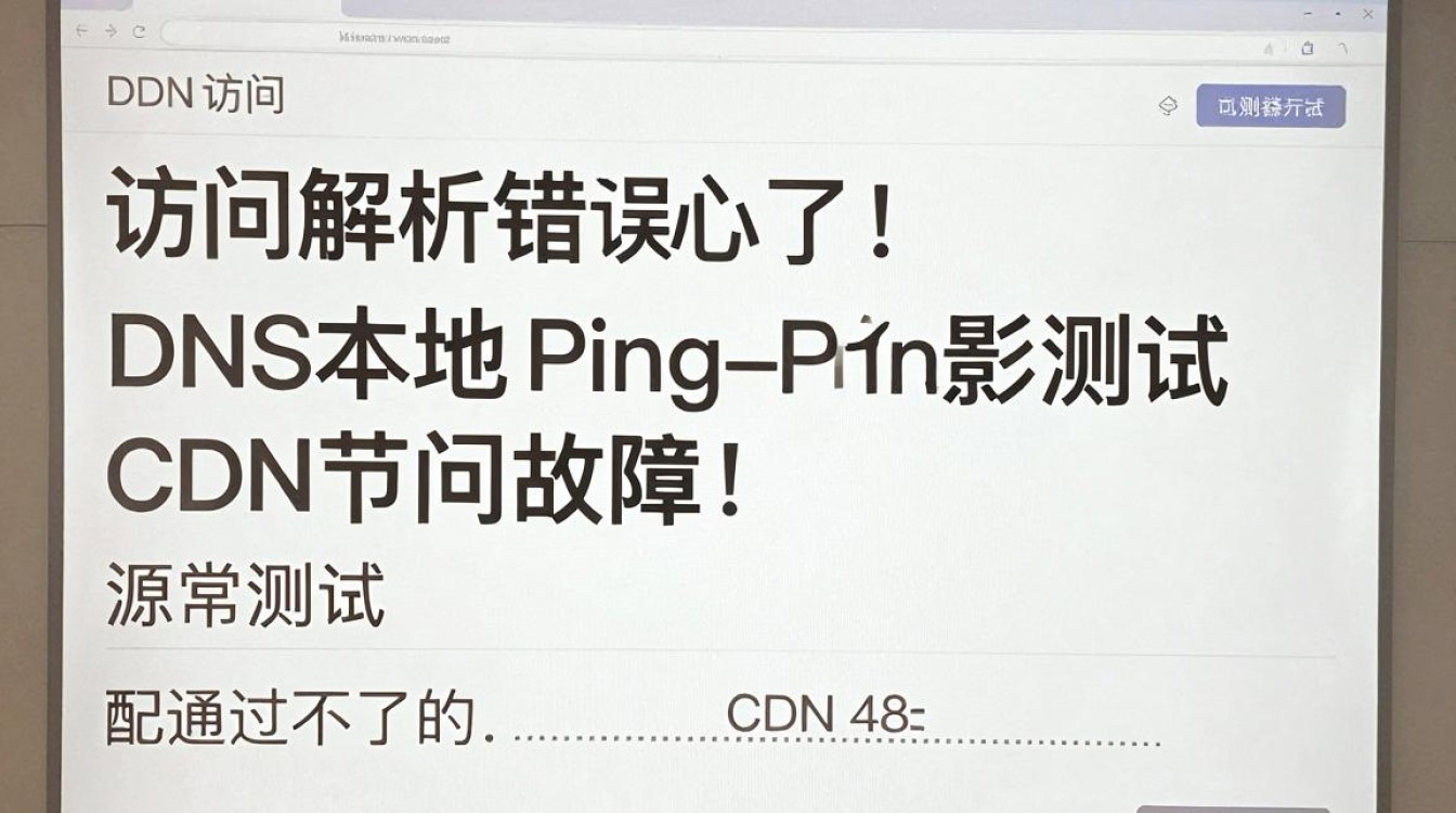 cdn访问不了