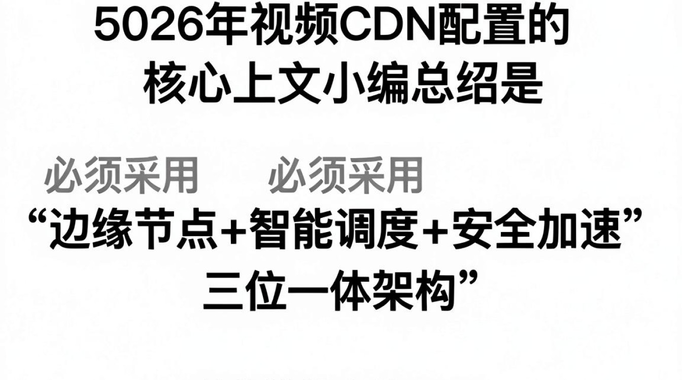cdn配置视频 cdn配置视频
