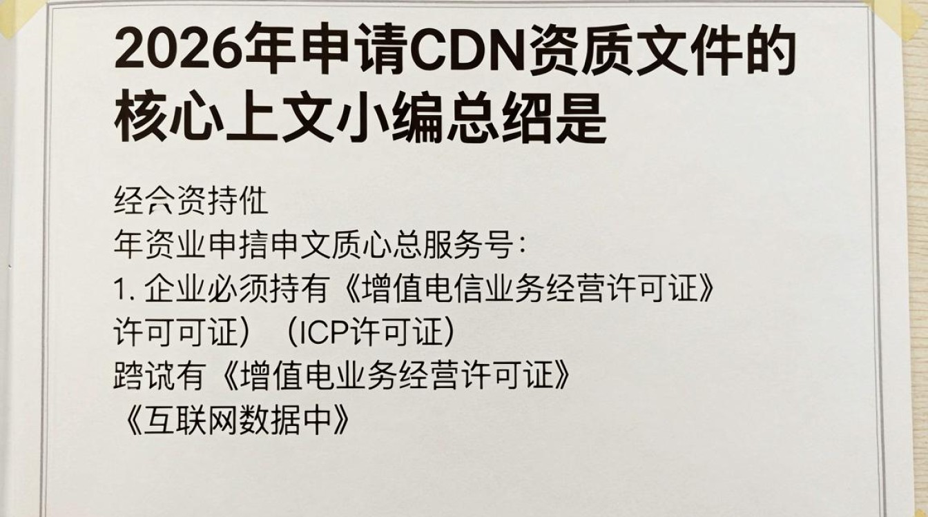 cdn资质文件 cdn资质文件