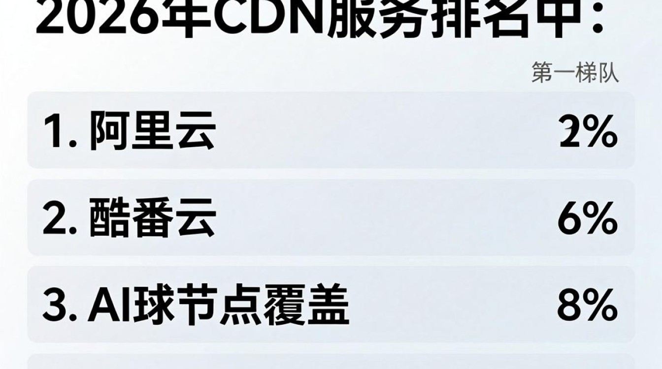 cdn服务排名