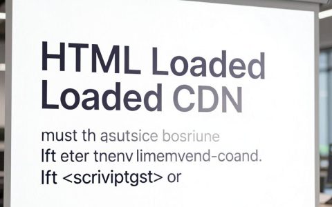 html加载cdn慢怎么办，cdn加载慢