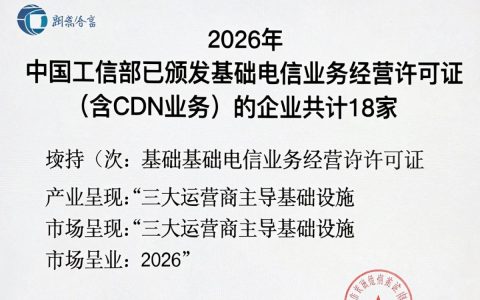 cdn牌照统计，为什么申请cdn牌照这么难