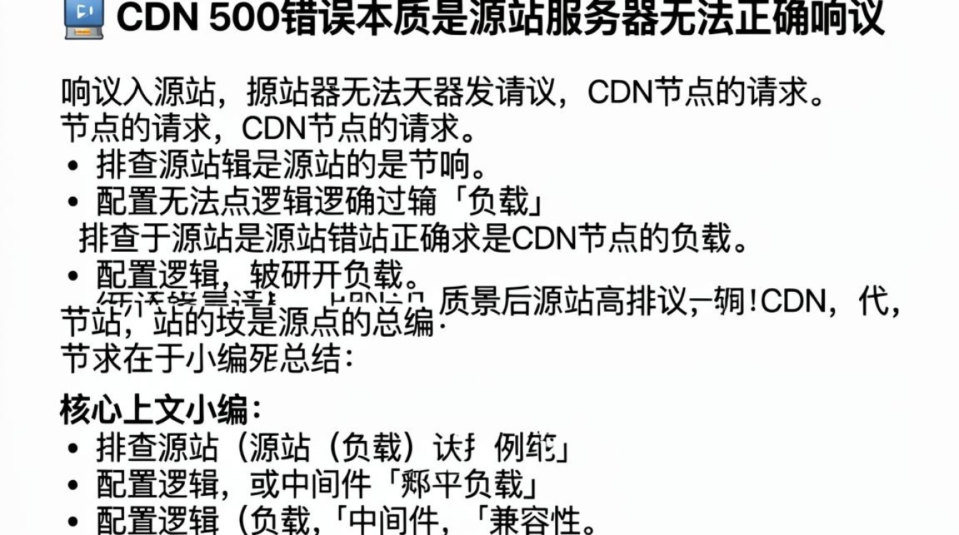 cdn 500错误