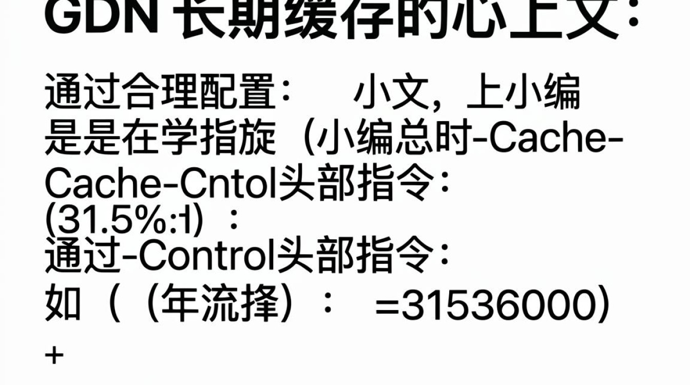 cdn长期缓存 cdn长期缓存