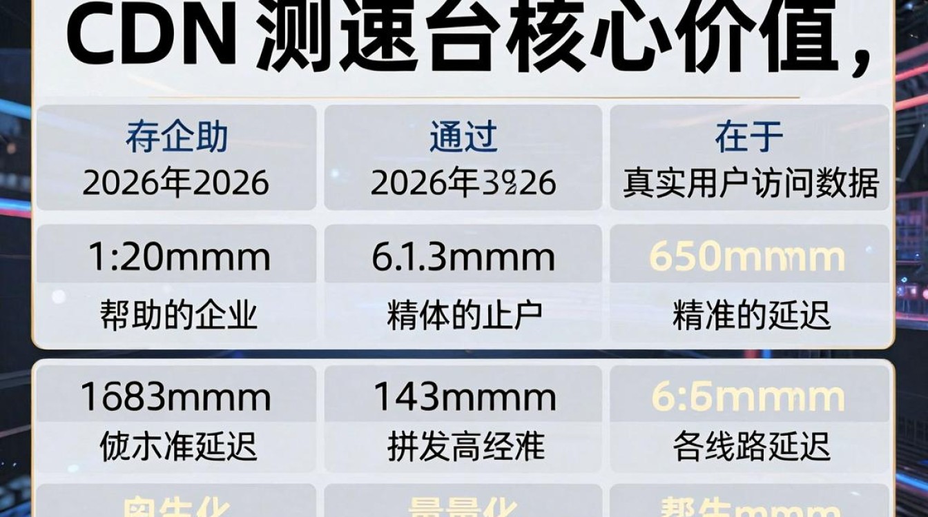 cdn测速平台