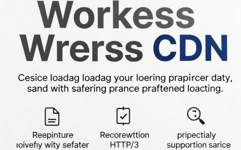 WordPress用CDN加速网站慢怎么办？WordPress配置CDN教程