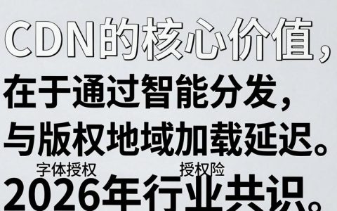字体设计cdn怎么用，字体设计cdn加速优化