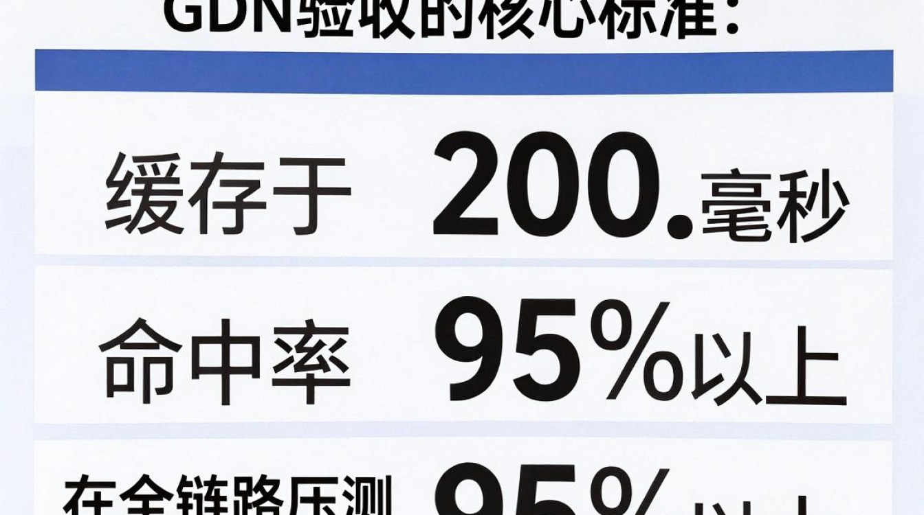 cdn验收标准 cdn验收标准