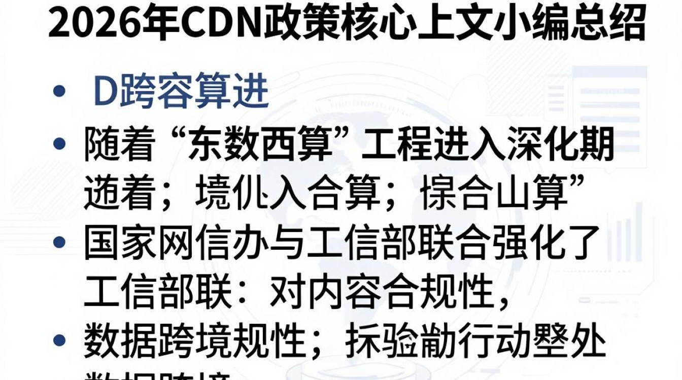 cdn 政策 cdn 政策