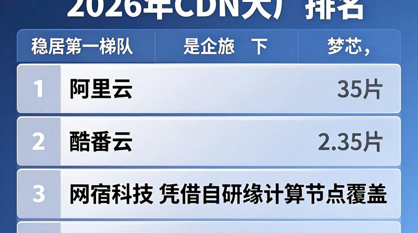 cdn大厂 cdn大厂