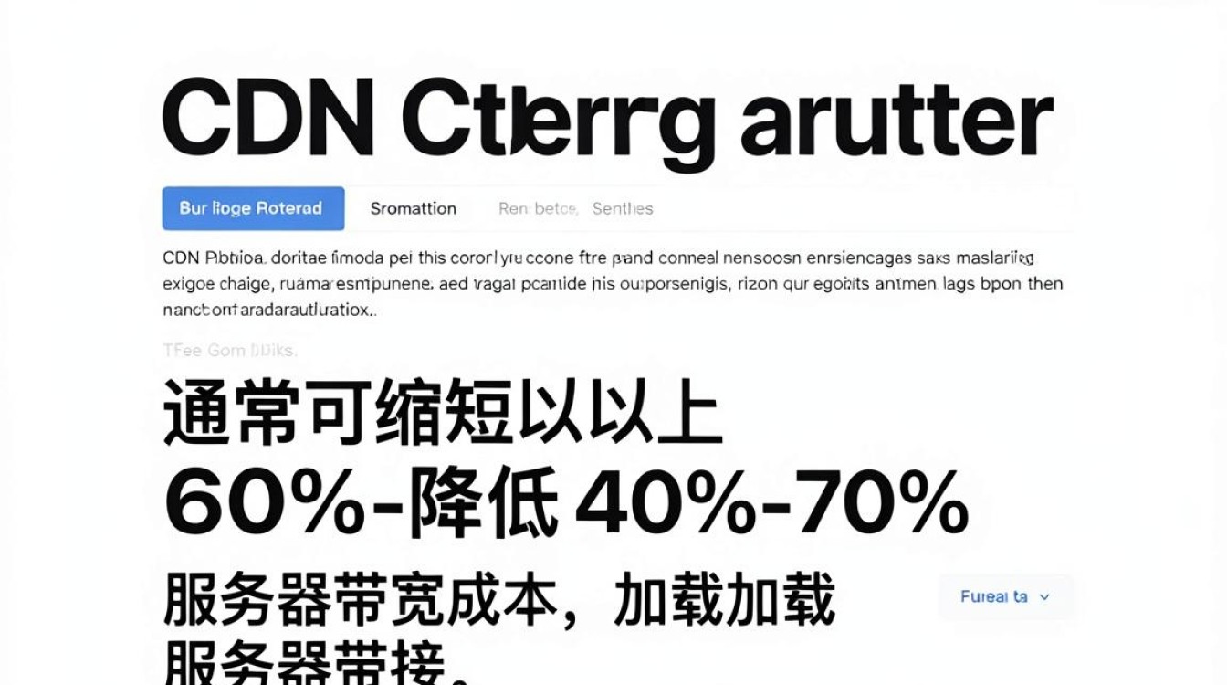 做了cdn