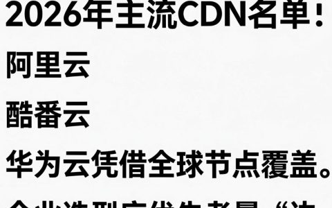 cdn名单有哪些，cdn服务商名单