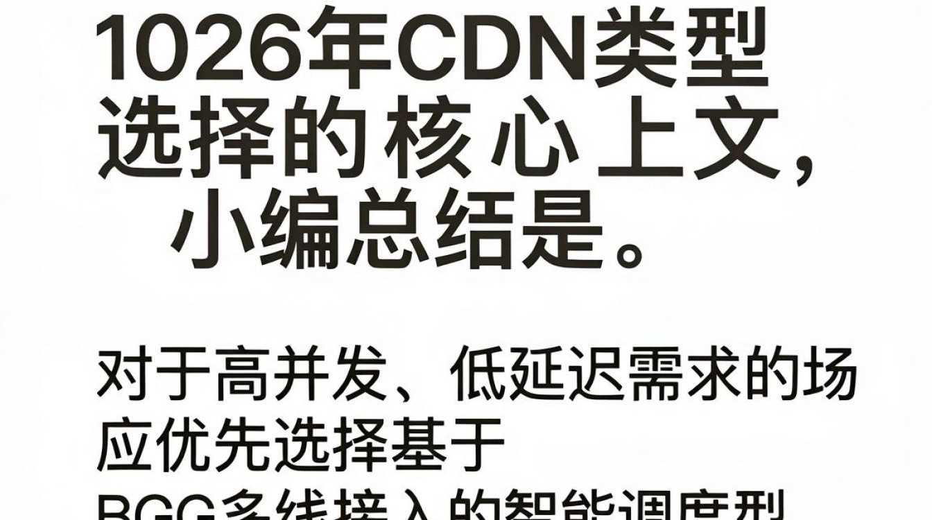 cdn类型 cdn类型