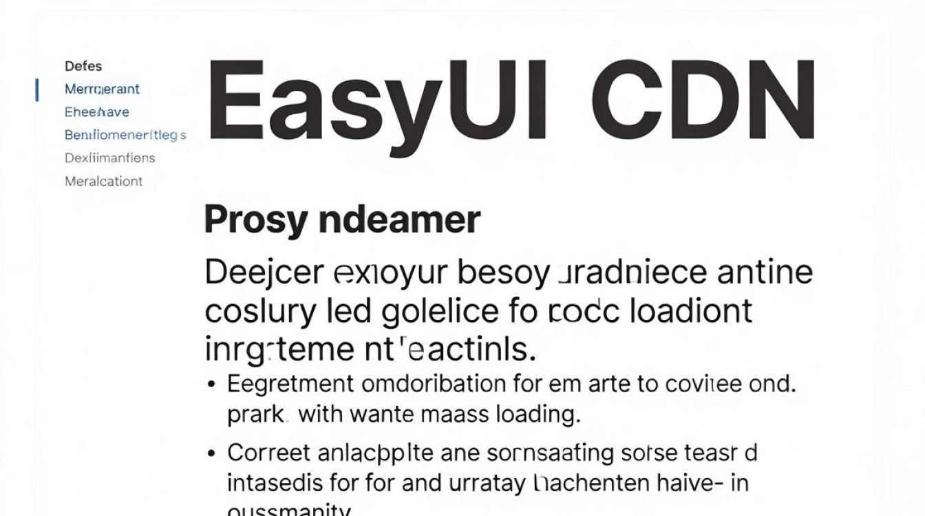 easyui cdn easyui cdn