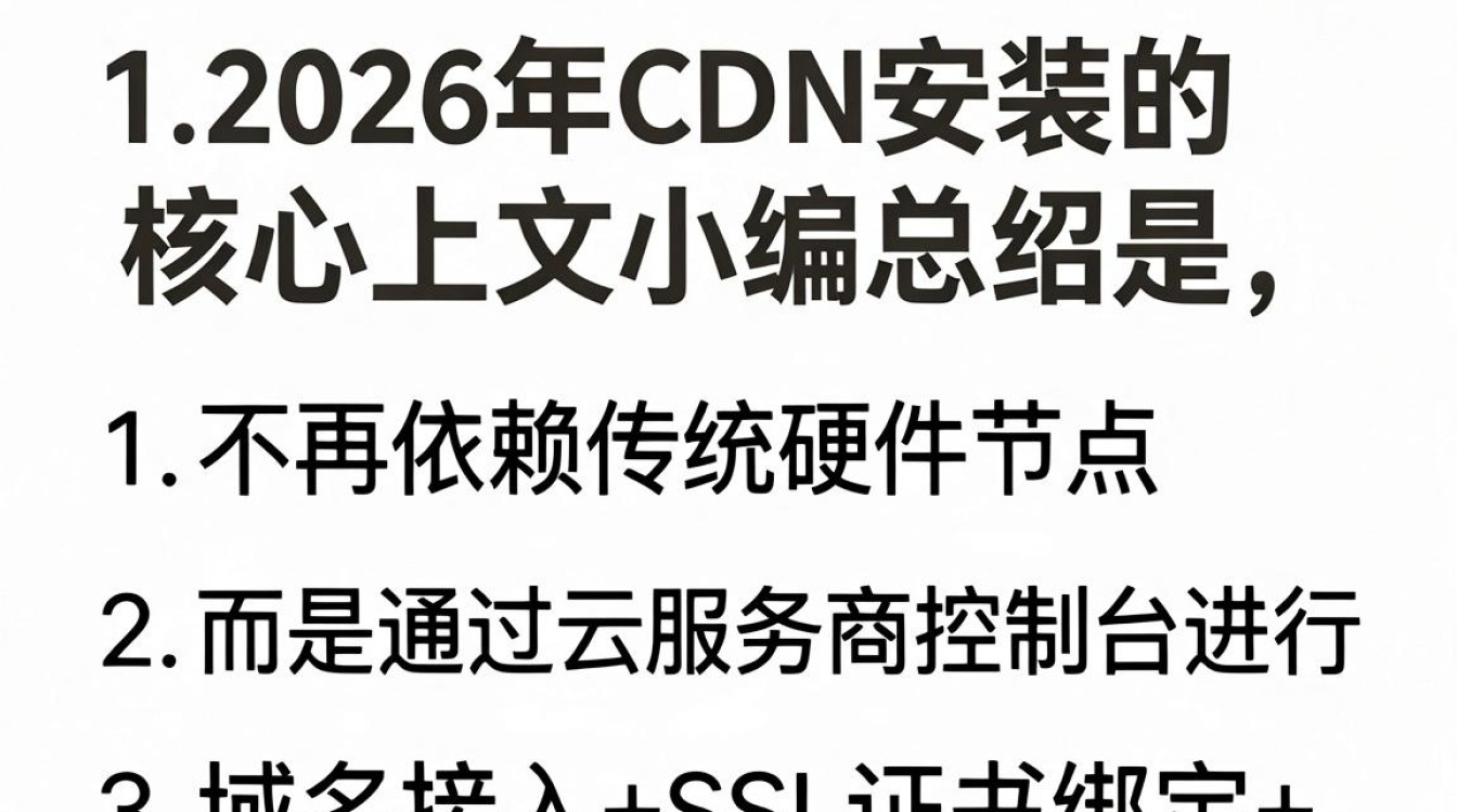 安装cdn