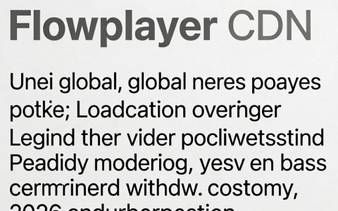 flowplayer cdn怎么用，flowplayer cdn加速配置