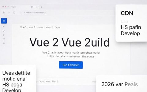 vux cdn怎么用？vux cdn引入报错怎么解决
