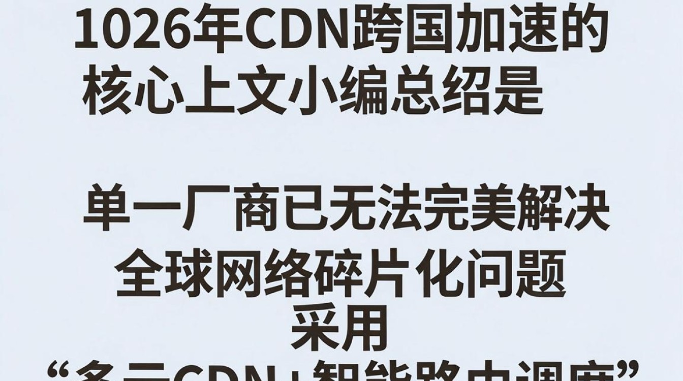 cdn 跨国