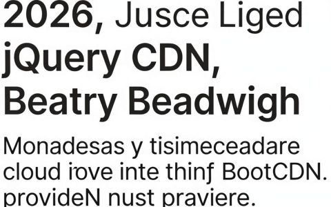 jQuery CDN下载链接，jQuery CDN加速加载