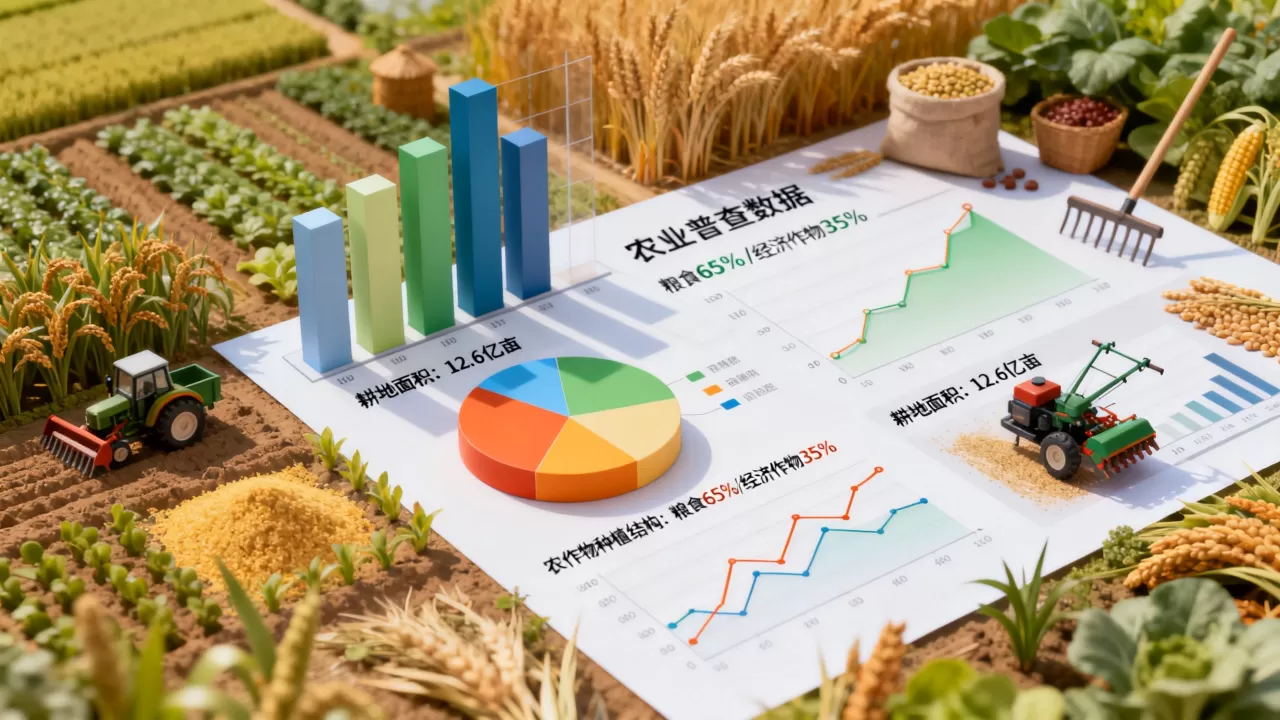 农普数据可视化怎么做?农业普查数据可视化案例 农普数据可视化怎么做?农业普查数据可视化案例