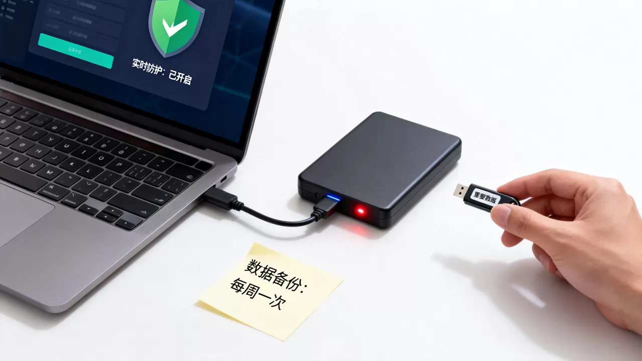 个人如何保证计算机数据安全？电脑中毒数据丢失怎么办