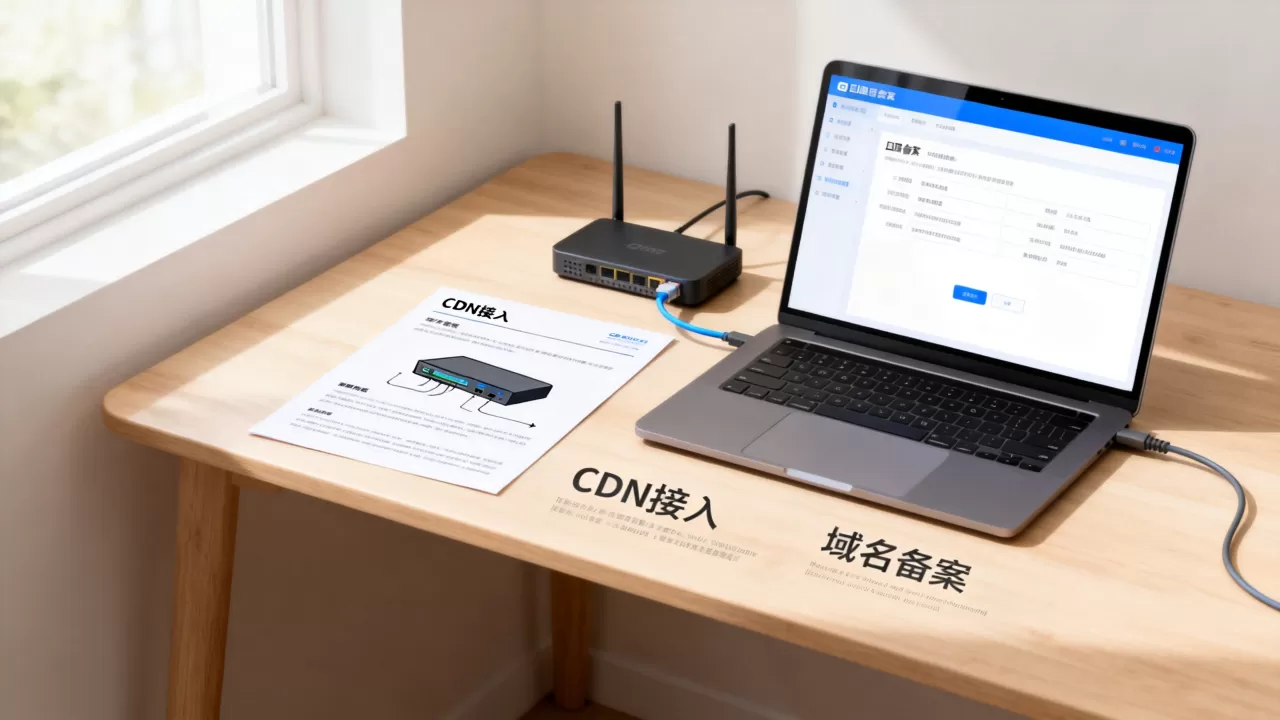 备案域名接入CDN后为什么打不开？域名备案后接入CDN需要多久